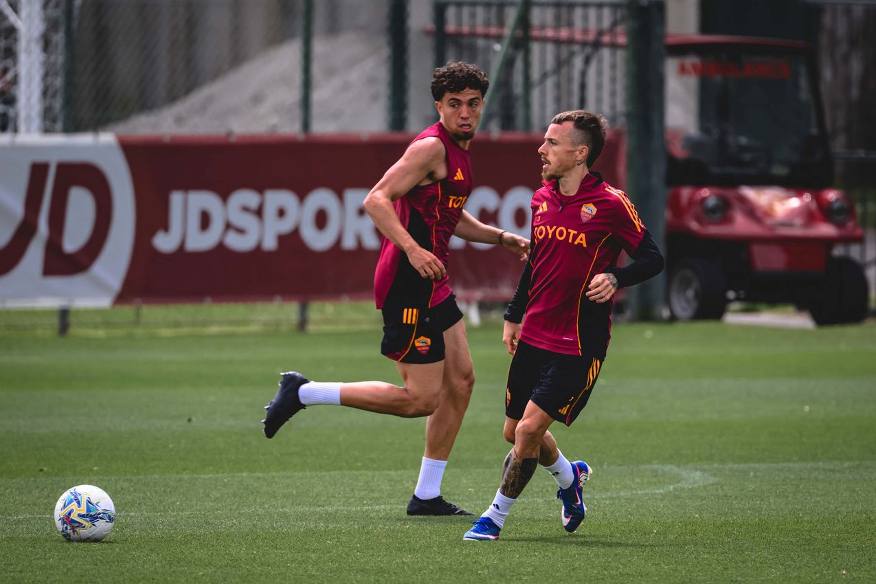 As Roma Gallery Image - Gallery: allenamento venerdì 14