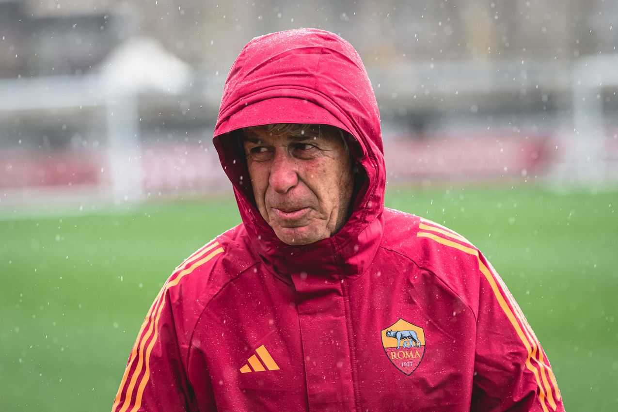 As Roma Gallery Image - Gallery allenamento lunedì 24