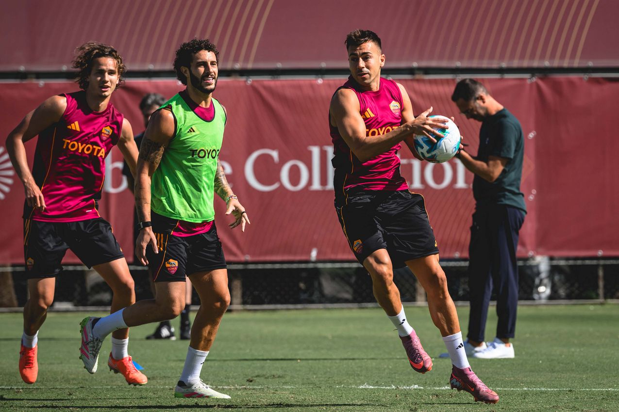 As Roma Gallery Image -  Gallery: the best photos from Wednesday’s training session