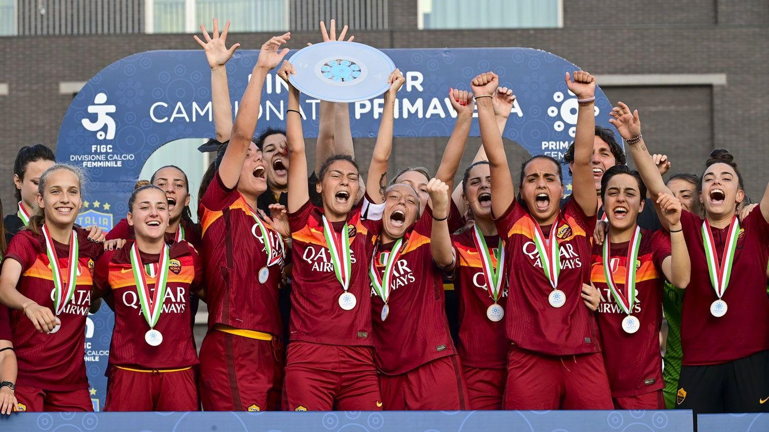 As Roma Gallery Image - Gallery: la festa Scudetto della nostra Primavera!