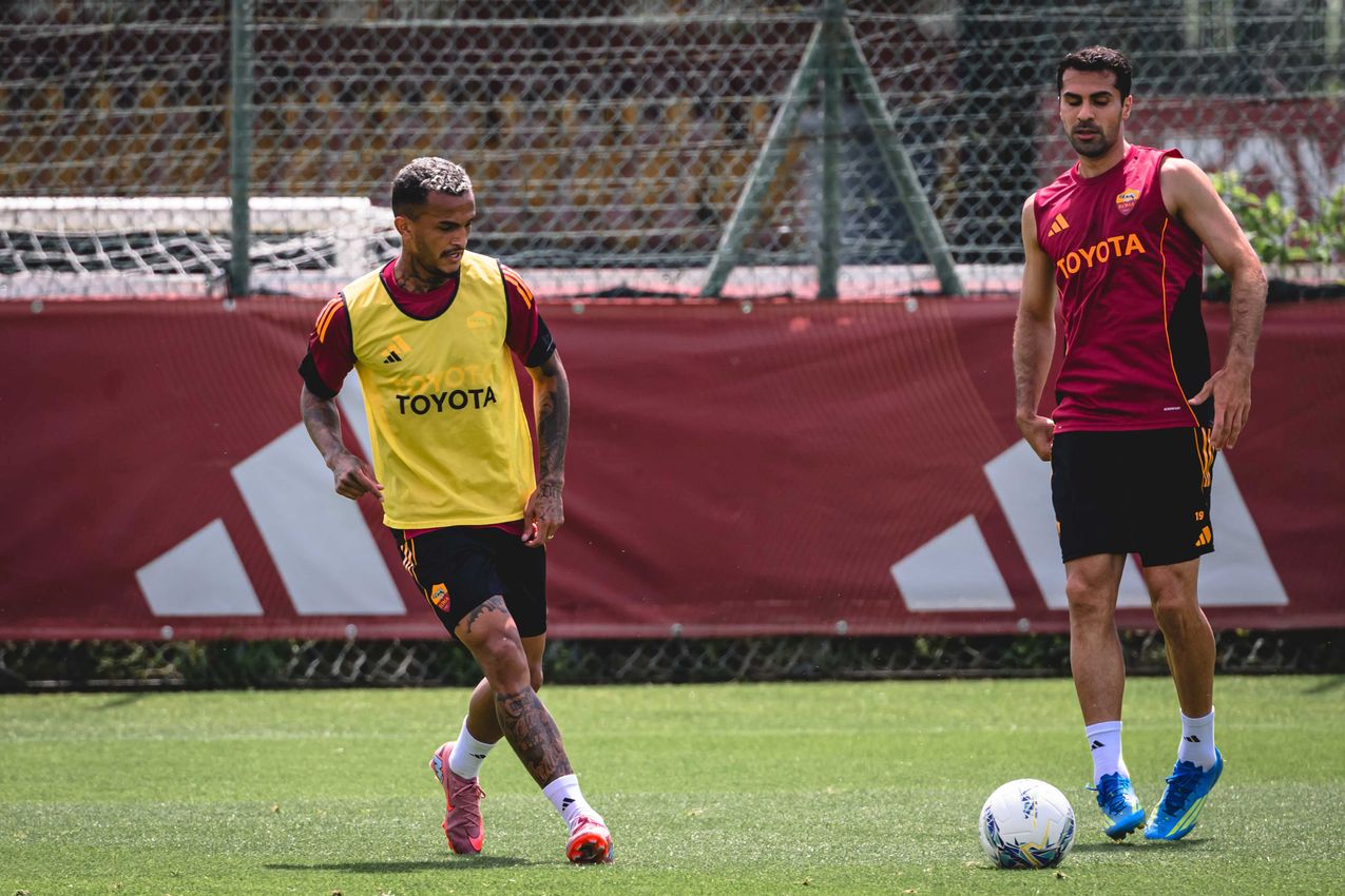As Roma Gallery Image - Gallery: allenamento venerdì 14
