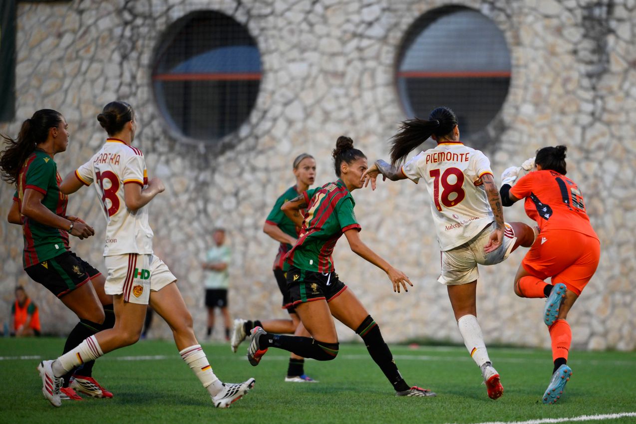 NARNI, ITALY - AUGUST 22:  on August 22, 2026 in Narni, Italy. (Photo by AS Roma/AS Roma via Getty Images)