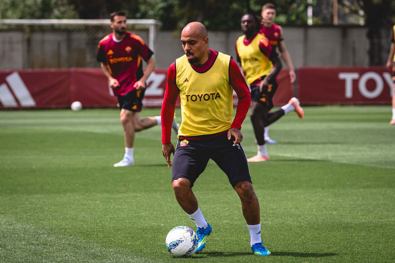 As Roma Gallery Image - Gallery: allenamento venerdì 14