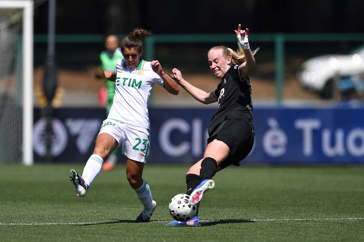 BIELLA, ITALY - APRIL 25:  at Stadio Comunale Vittorio Pozzo Lamarmora on April 25, 2026 in Biella, Italy. (Photo by AS Roma/AS Roma via Getty Images)