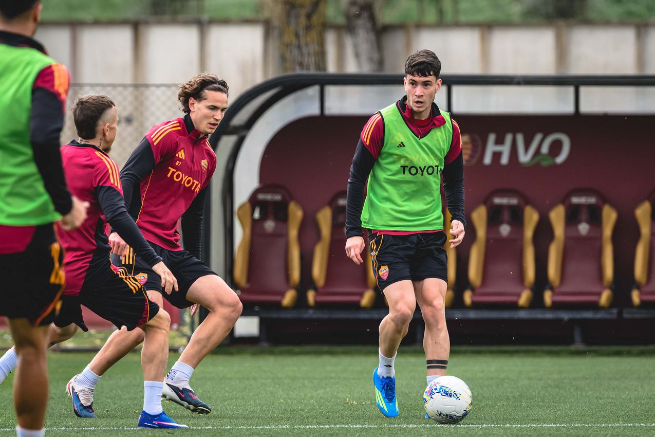 As Roma Gallery Image - L'allenamento di venerdì