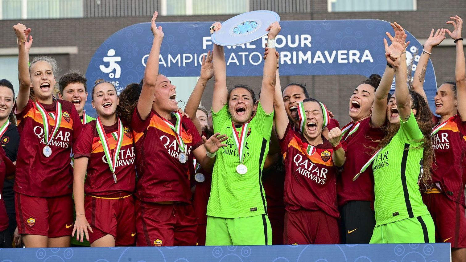 As Roma Gallery Image - Gallery: la festa Scudetto della nostra Primavera!