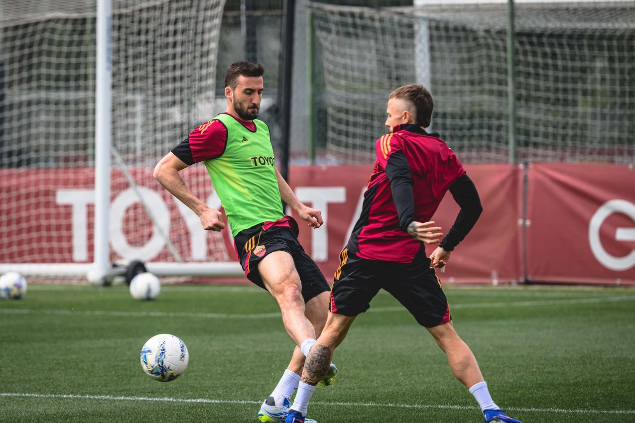 As Roma Gallery Image - L'allenamento di venerdì
