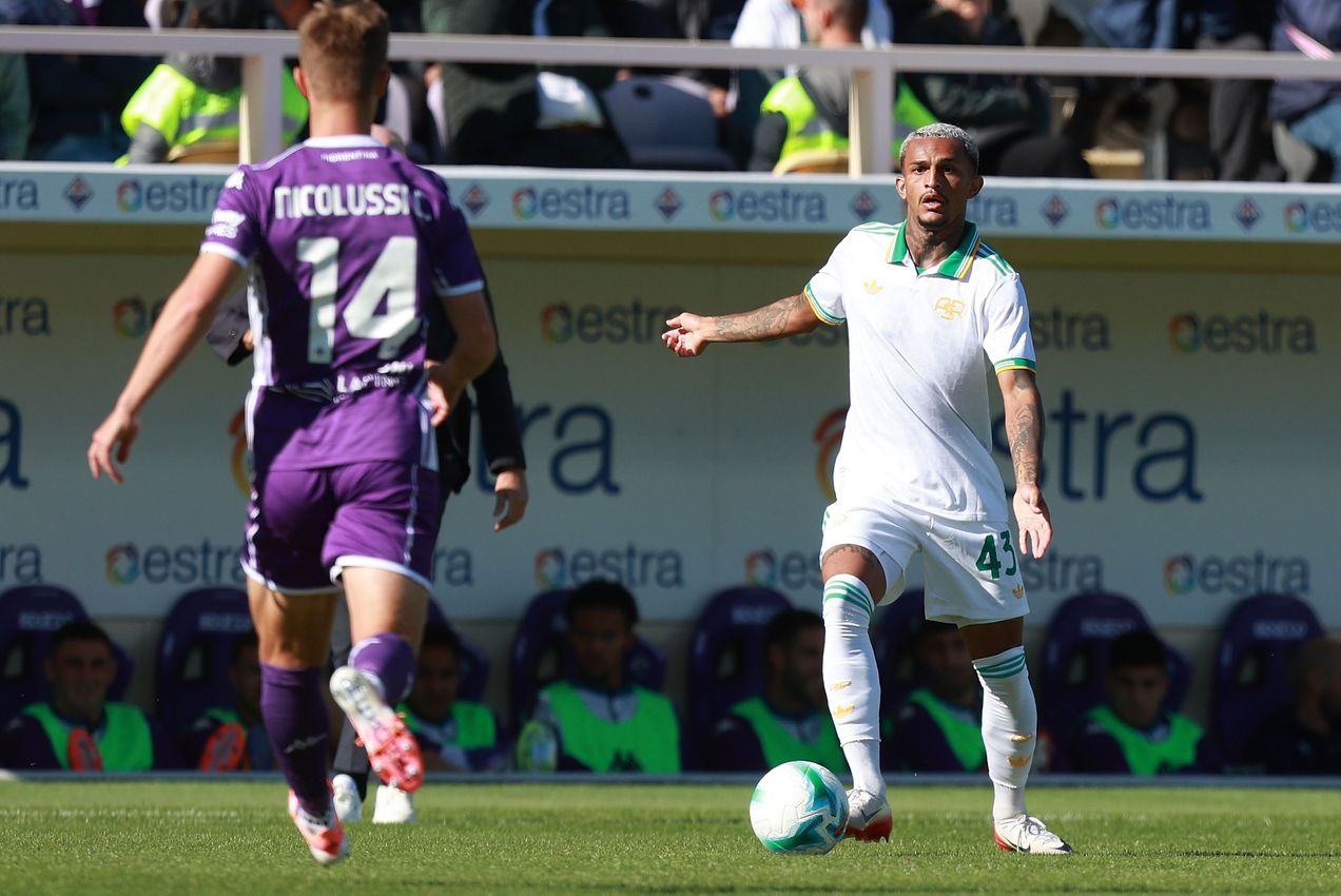 FLORENCE, ITALY - OCTOBER 5:  during the Serie A match between ACF Fiorentina and AS Roma at Artemio Franchi on October 5, 2025 in Florence, Italy. (Photo by Gabriele Maltinti/Getty Images)