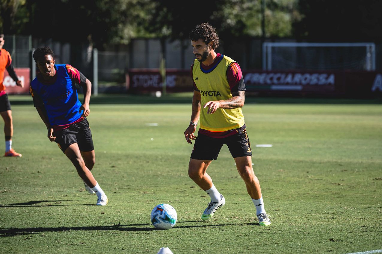 As Roma Gallery Image - Gallery: l'allenamento dell'8 ottobre
