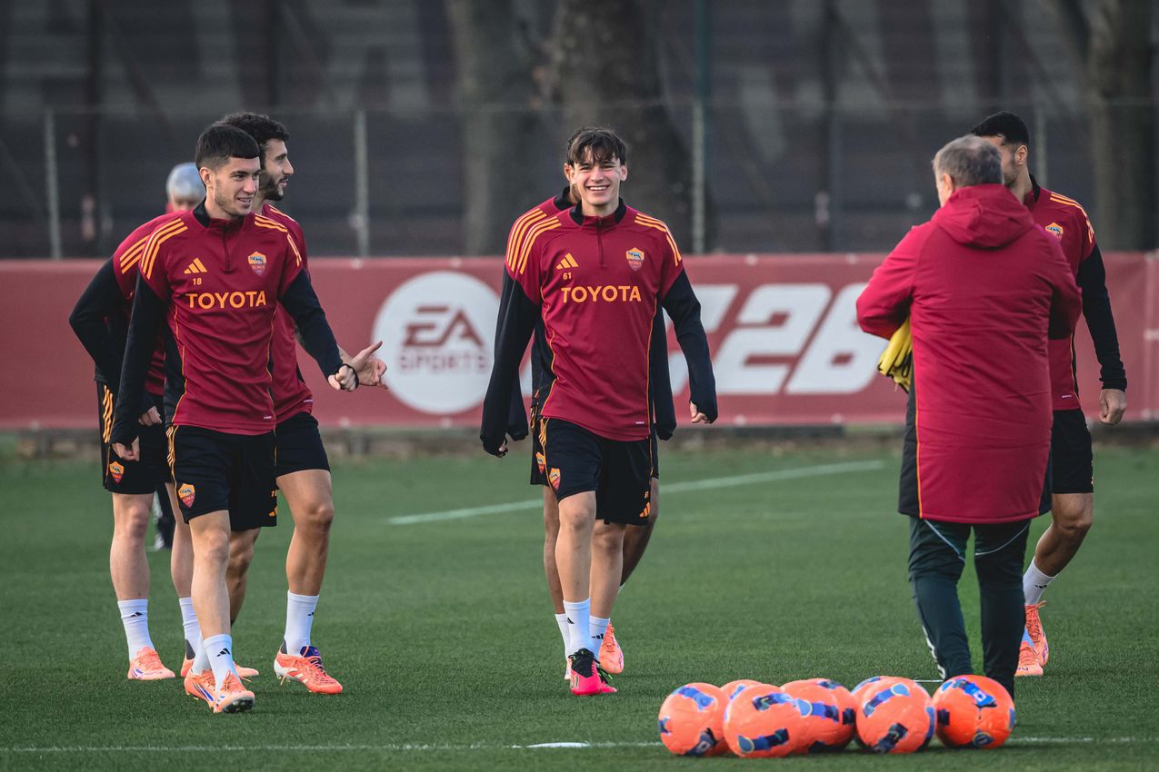 As Roma Gallery Image - Allenamento sabato 13/12