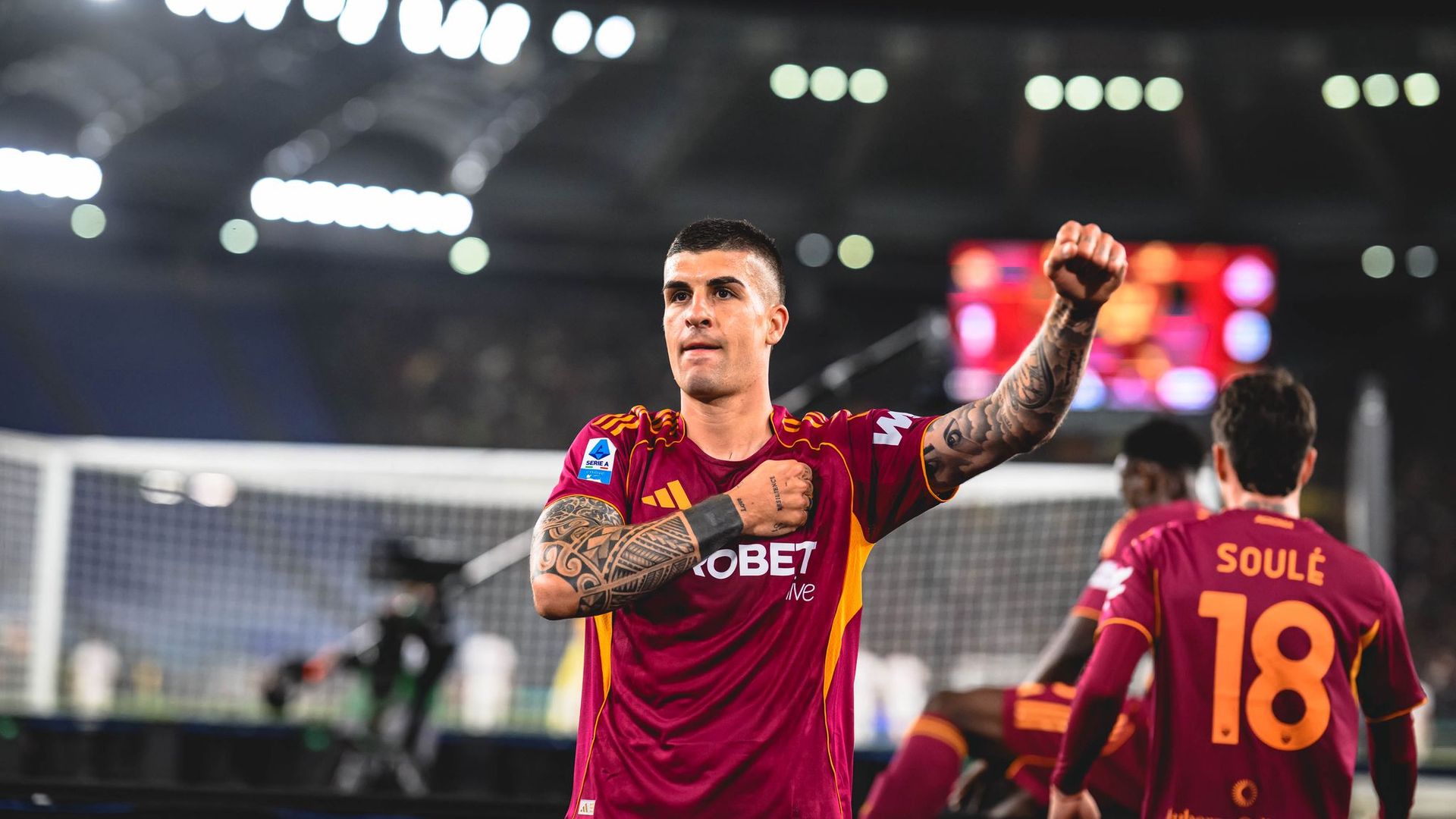 Roma Crush Fiorentina 4-0, Reopen Champions League Chase as Friedkin Meets Gasperini — image 6