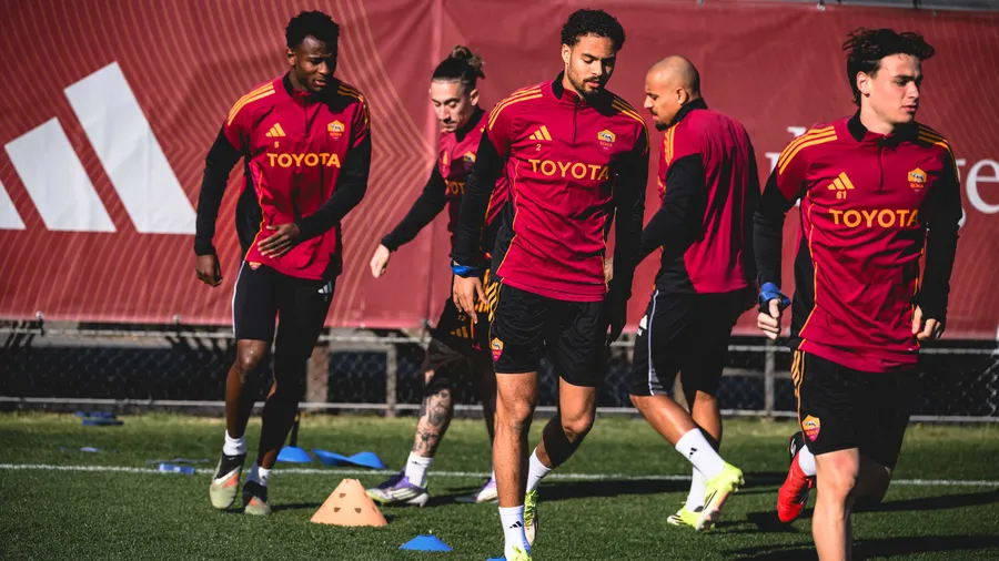 Gallery: l'allenamento di martedì