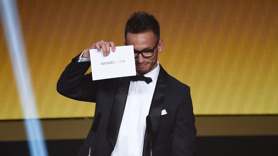 Wendell Lira wins FIFA Puskas Award