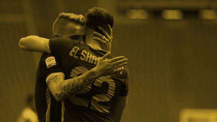 4. Digne and El Shaarawy are beginning to understand each other better