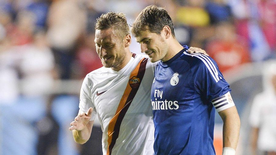 Casillas: Totti is a role model