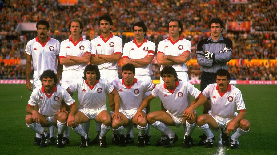 Gallery: Seven famous Roma kits with the 'Lupetto' badge
