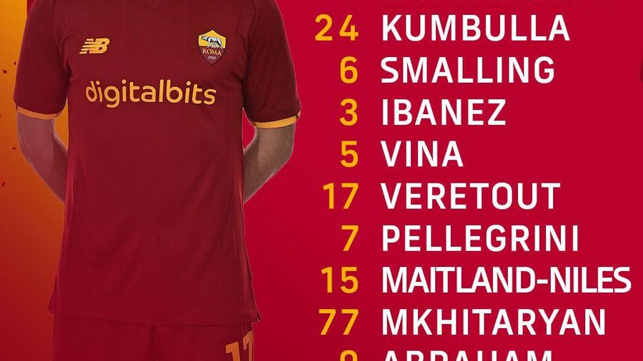Team news: Mkhitaryan back in the starting line-up - AS Roma