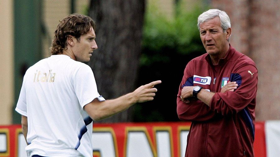 Totti coaches