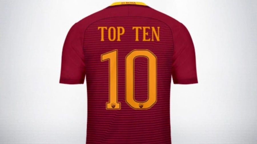 Le 10 maglie più vendute di febbraio 2017
