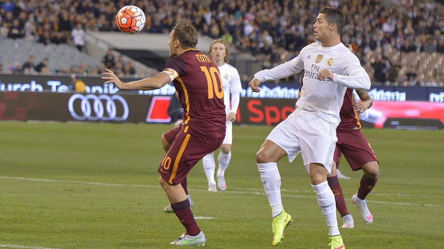 Cristiano Ronaldo: “Totti? È impressionante!”