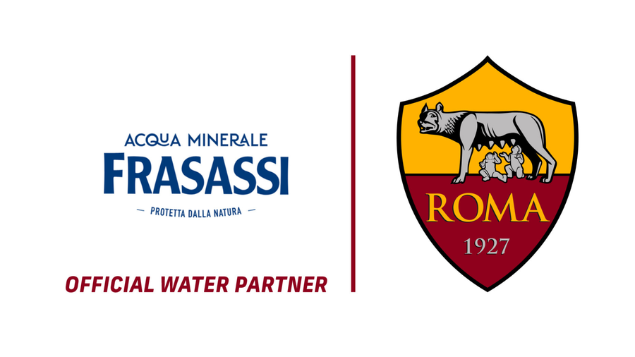 Acqua Minerale Frasassi is AS Roma’s new Official Water Partner: sport and authentic values partner up