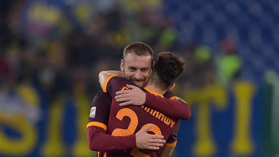 Roma's 3-1 win in 10 Tweets