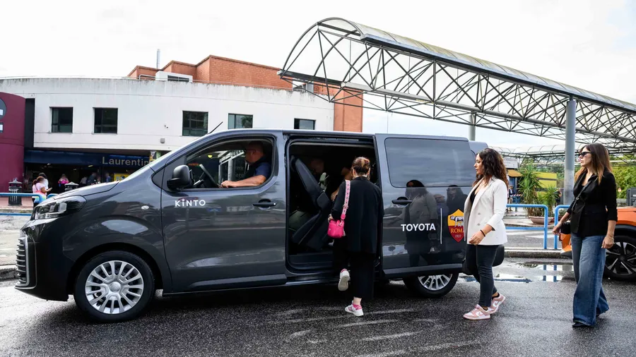 L'AS Roma, Toyota e KINTO partecipano alla Settimana Europea della Mobilità