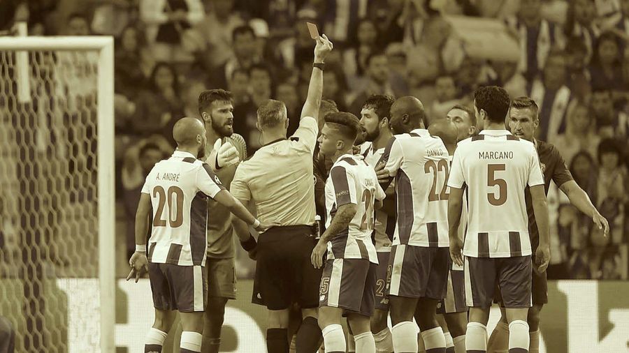 red card