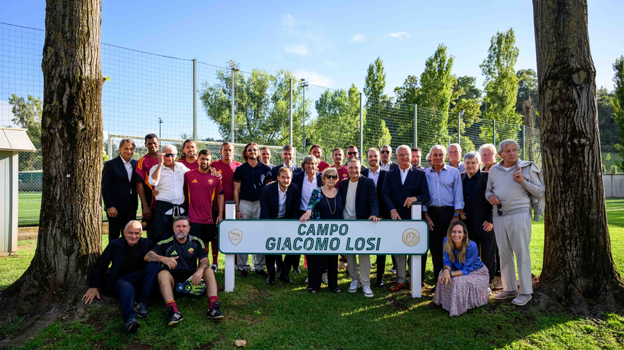 Trigoria training pitch named after Giacomo Losi