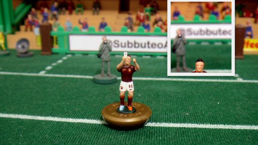 Il selfie di Totti