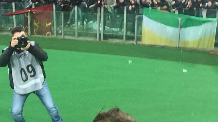 Il selfie di Totti