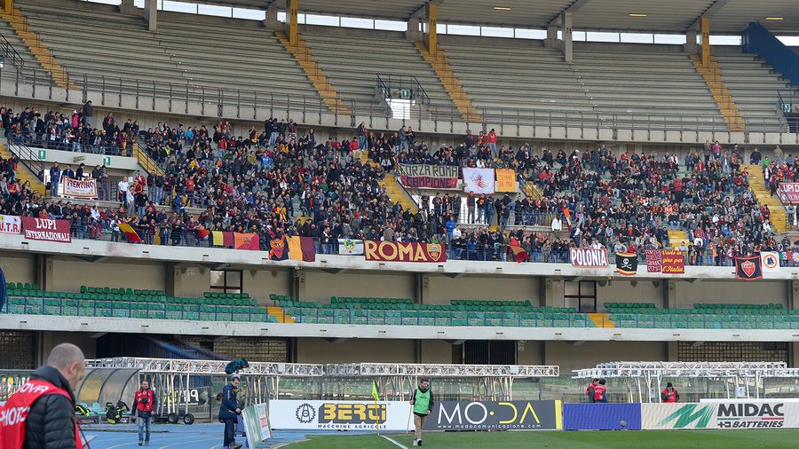 Chievo-Roma: le informazioni per i biglietti del settore ospiti