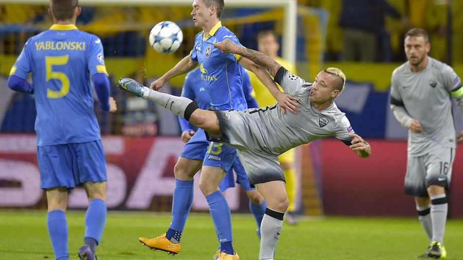 Roma v BATE Borisov in 10 numbers