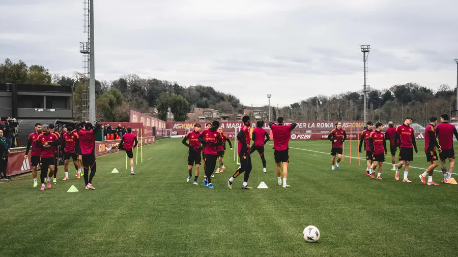  Gallery: l'allenamento di mercoledì 