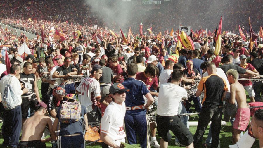 Fans title win stadio olimpico