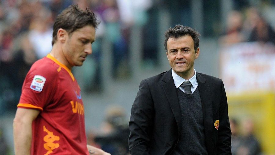 Totti coaches