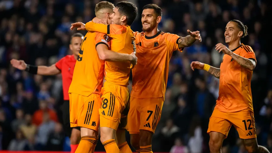  Rangers-Roma 0-2, la gallery 