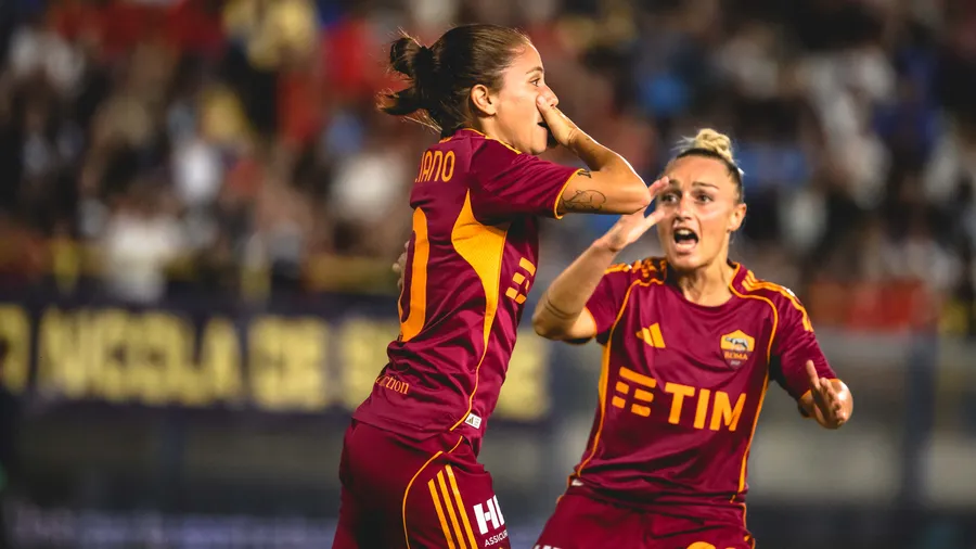 Le 23 convocate giallorosse per Milan-Roma