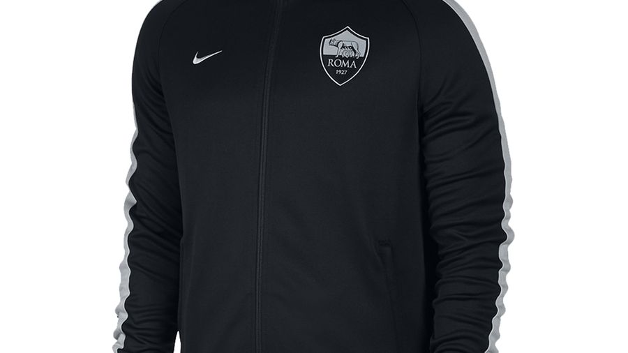 Nike full zip black track top