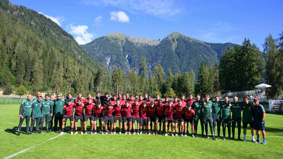La Roma saluta Pinzolo