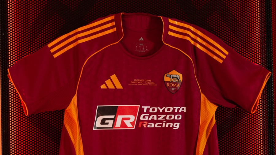 As Roma and Toyota team up for the "Legends Match" against Everton