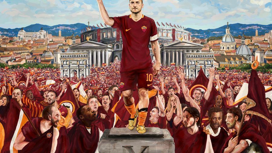 RomaArt: Mundial Magazine’s tribute to Totti