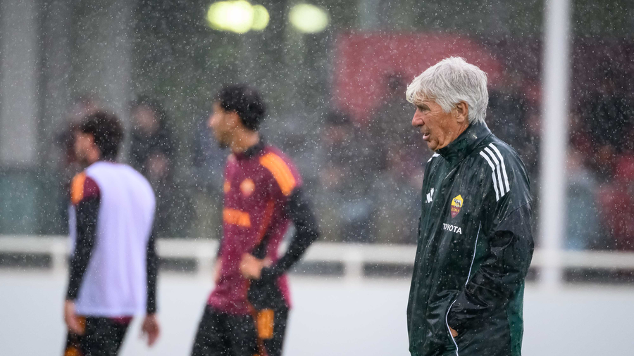 Gallery: l'allenamento del giovedì in Inghilterra