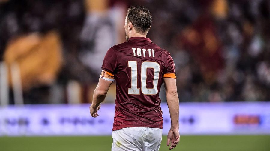 totti captain
