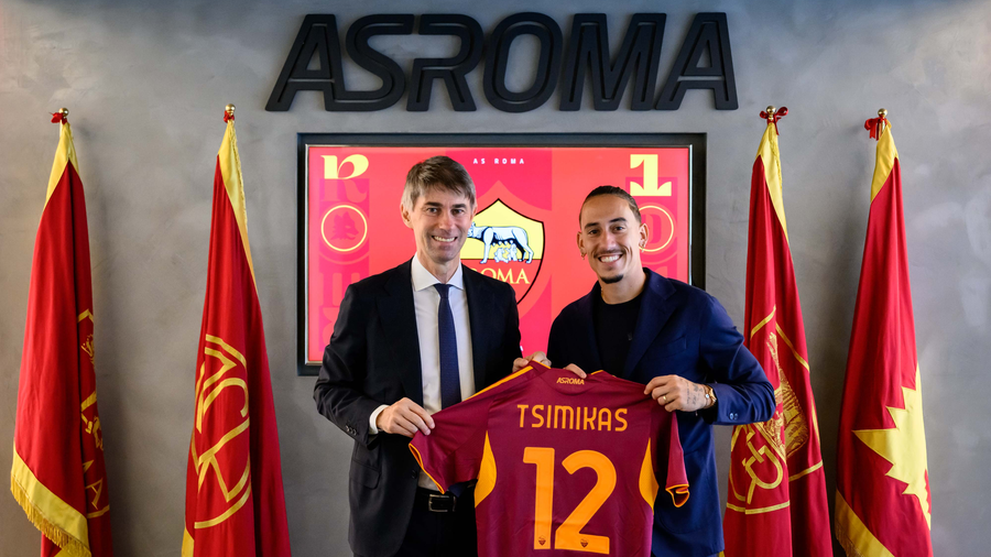 Kostas Tsimikas signs for Roma