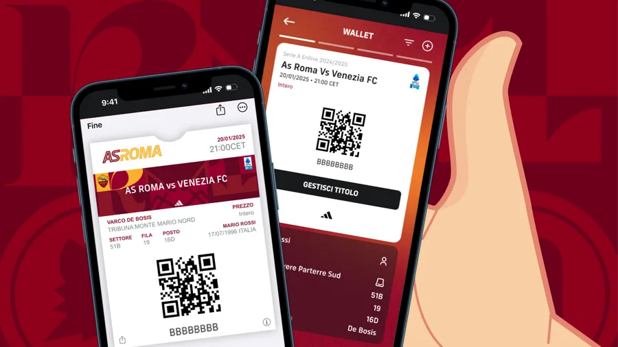  Digital ticket guide: What you can and cannot do with AS Roma's new ticket 