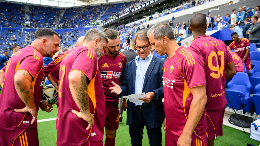 Everton-Roma Legends: la gallery