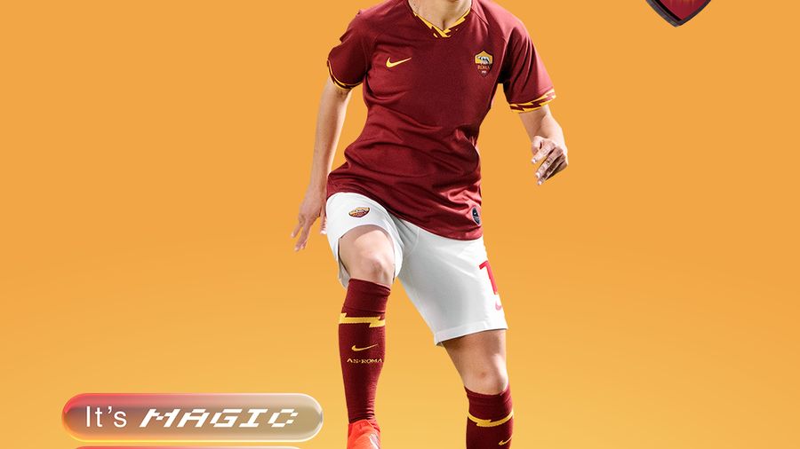 AS Roma and Nike present new home kit for 2019-20 season