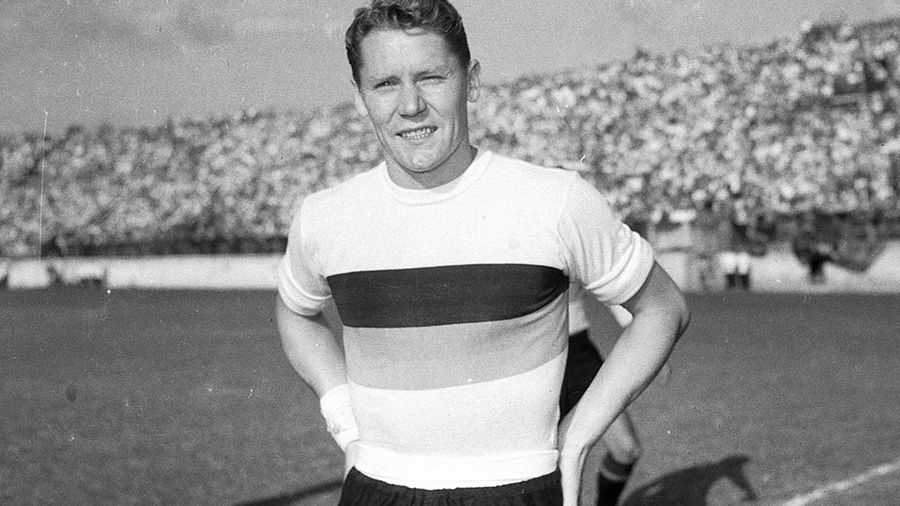 Danish striker Helge Bronee (Historical Archive AS Roma / DuFoto)