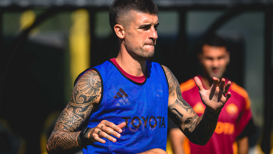Gallery: martedì di lavoro per i giallorossi